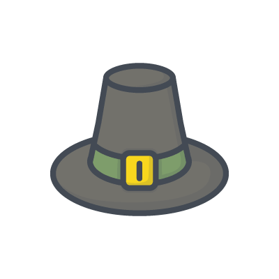 Pilgrim Hat Icon