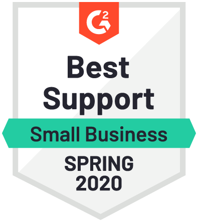 G2 Best Support Small Business Spring 2020 G2 Best Support Small Business Spring 2020